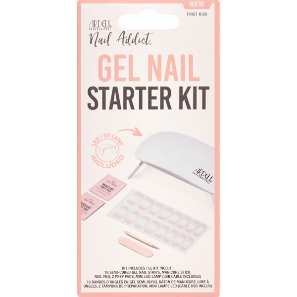 UV Maniküre Starterset, Gel Nail Starter Kit First Kiss ARDELL