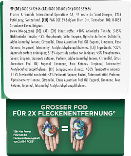 Vollwaschmittel Pods Max Power ARIEL
