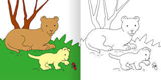 Bunte Tierwelt Malbuch Ars Edition