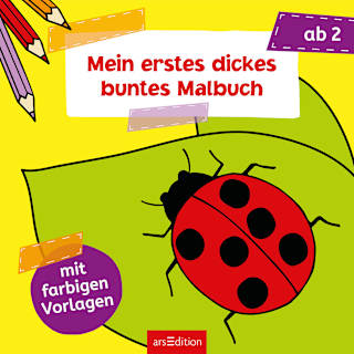 Mein erstes dickes buntes Malbuch ab 2 Jahre Ars Edition