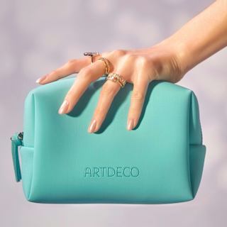 Make Up Tasche Neopren Turquoise ARTDECO