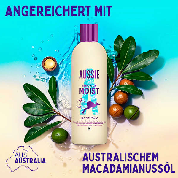 Shampoo Miracle Moist AUSSIE