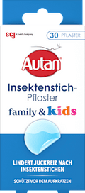 Insektenstich Pflaster Soforthilfe familiy & kids Autan