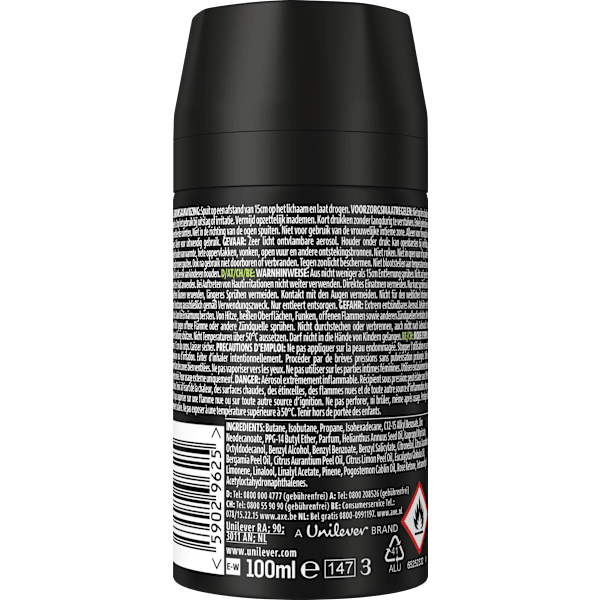 Body Deospray Pear & Cedarwood Scent AXE
