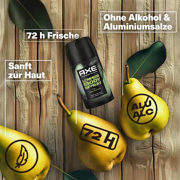 Body Deospray Pear & Cedarwood Scent AXE