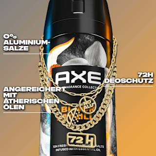 Bodyspray Black Vanilla Orange & Sandalwood Scent AXE