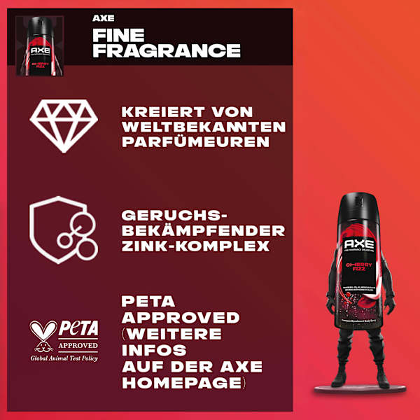 Deospray Cherry Fizz AXE