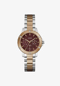 Guess MIST - Watch - red and rosegold coloured