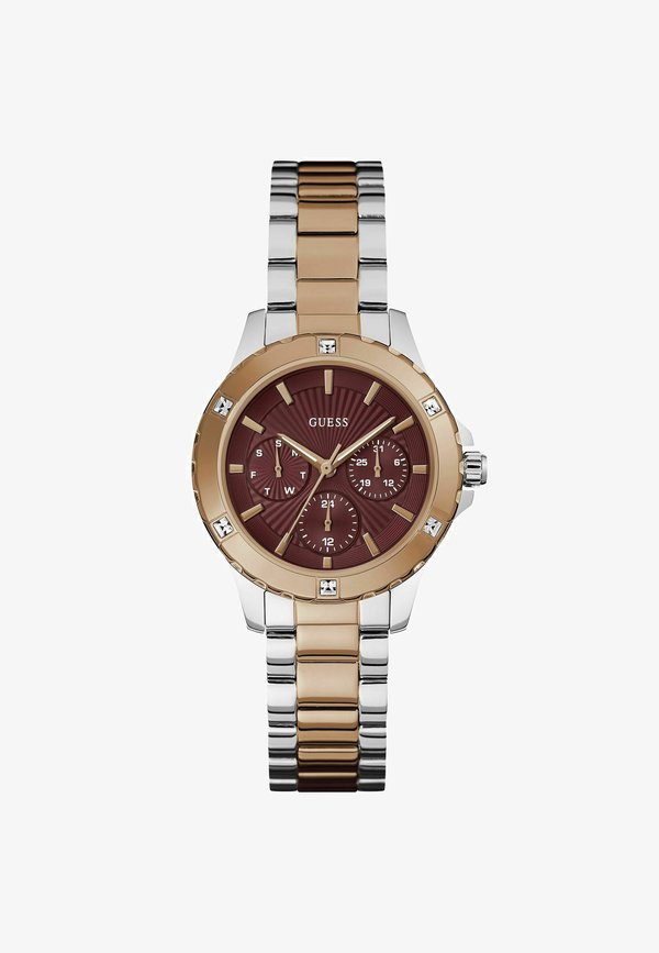 Guess MIST - Watch - red and rosegold coloured