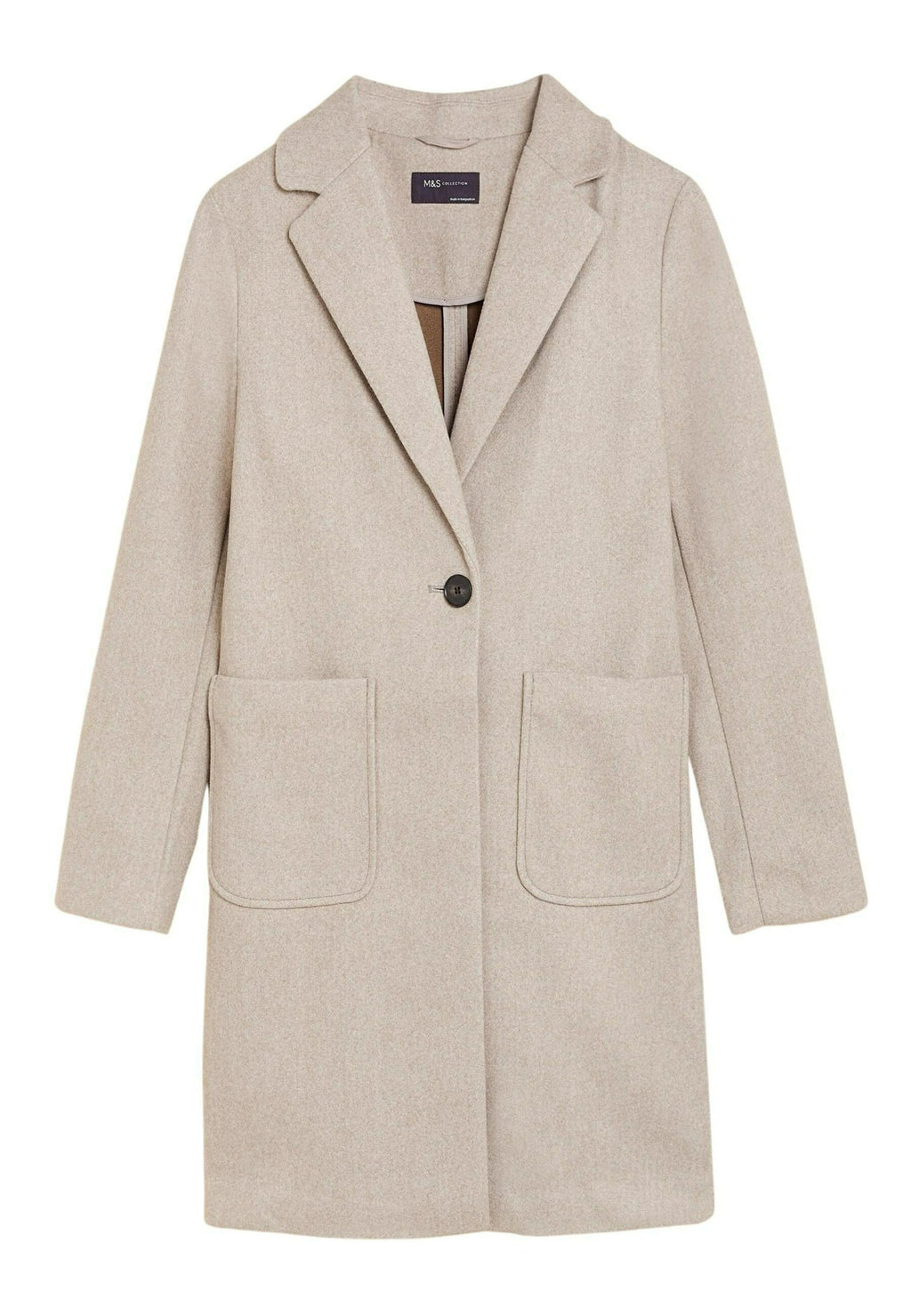Marks & Spencer RELAXED SINGLE BREASTED COATIGAN