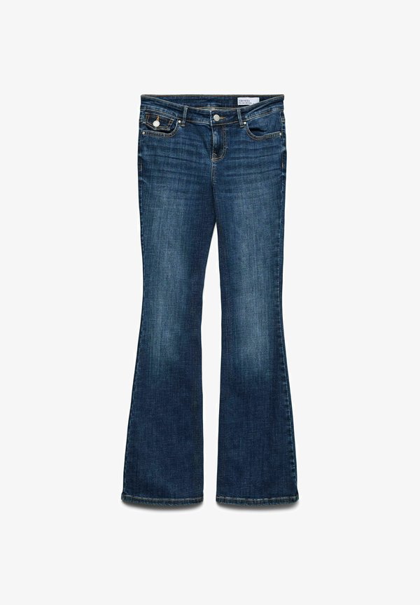 Vero Moda Flared fit VMCAMILLE Low rise - Flared Jeans - dark blue denim