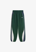 Bershka SUPER BAGGY TECHNICAL SPORTS - Tracksuit bottoms - olive