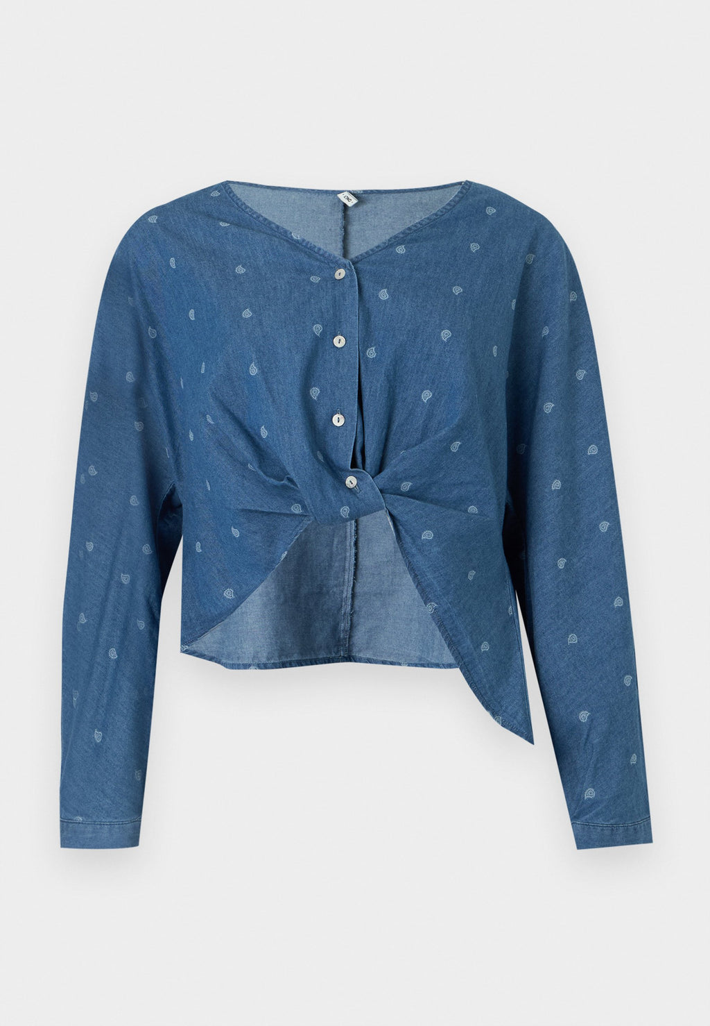 ONLY Petite ONLNOVA AZURE KNOT SHIRT