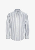 Jack & Jones JJEOXFORD SLIM FIT LANGARM - Shirt - Blue