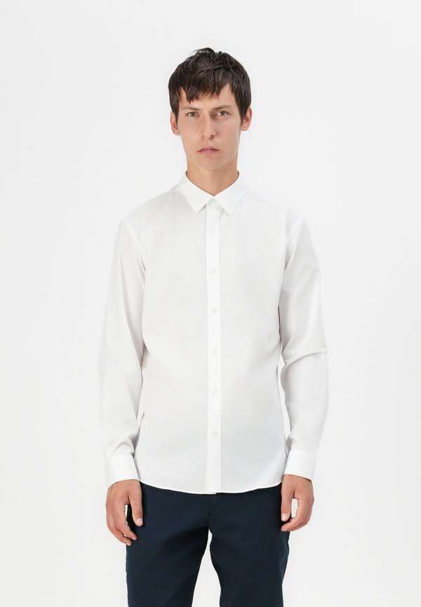 Jack & Jones JJJOE SHIRT LS PLAIN - Shirt - white