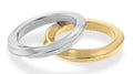 Calvin Klein POLISHED SS GP STACKED SET SIZE 56