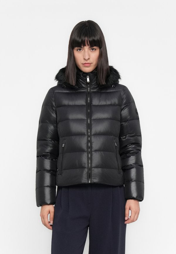 Tommy Hilfiger GLOSS JACKET - Winter jacket - black