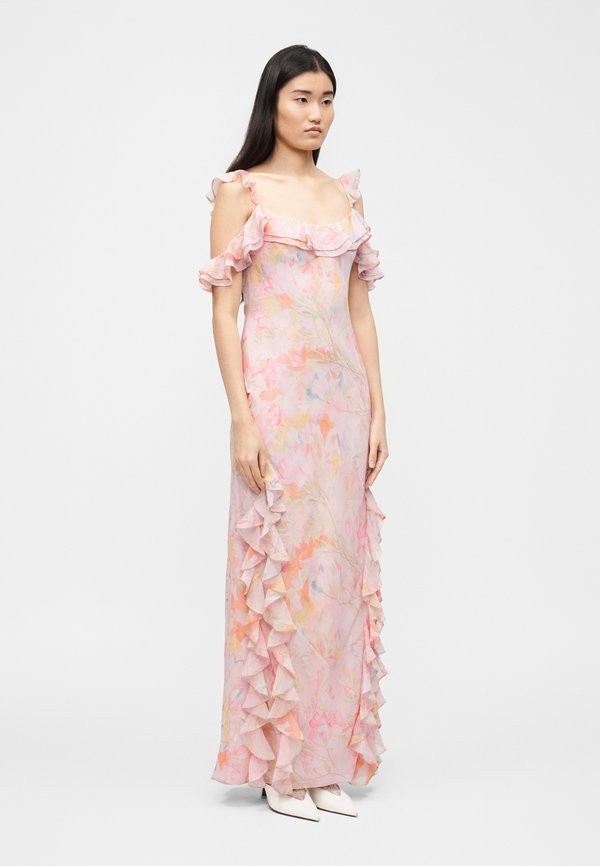 Needle & Thread FLOATING FREESIAS GEORGETTE CAMI GOWN