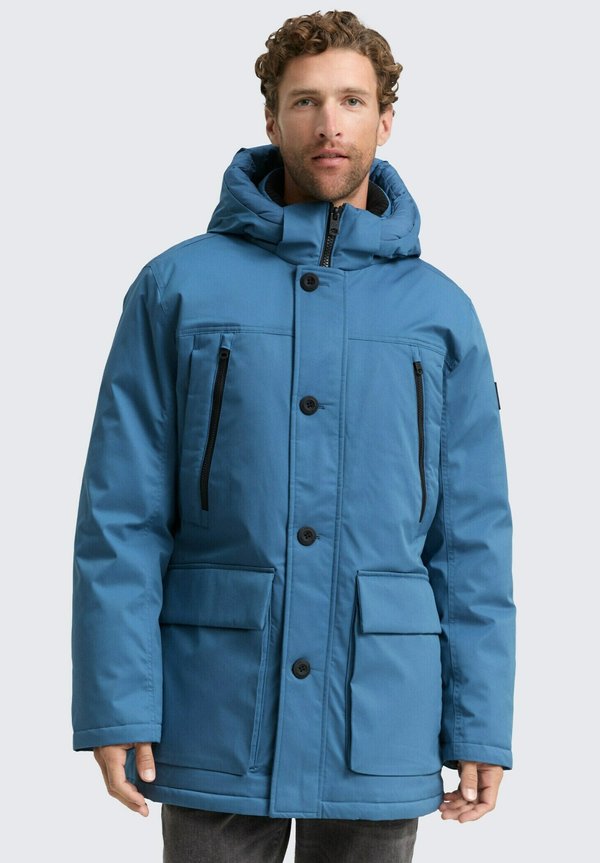 TOM TAILOR Parka - real teal blue