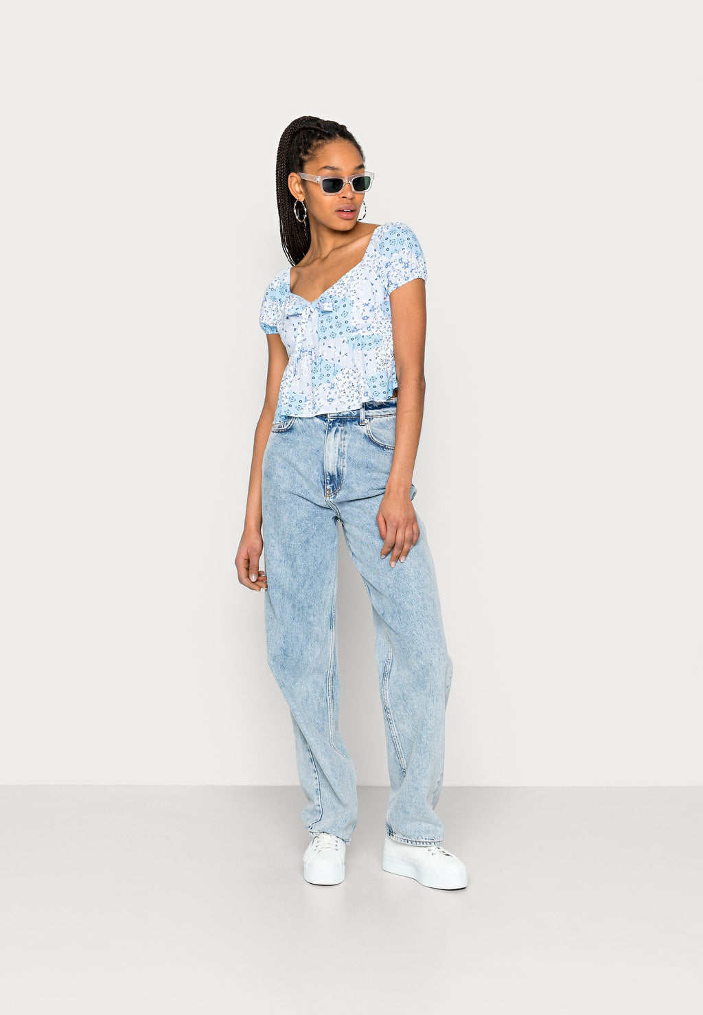 Hollister Co. TIE FRONT BABYDOLL