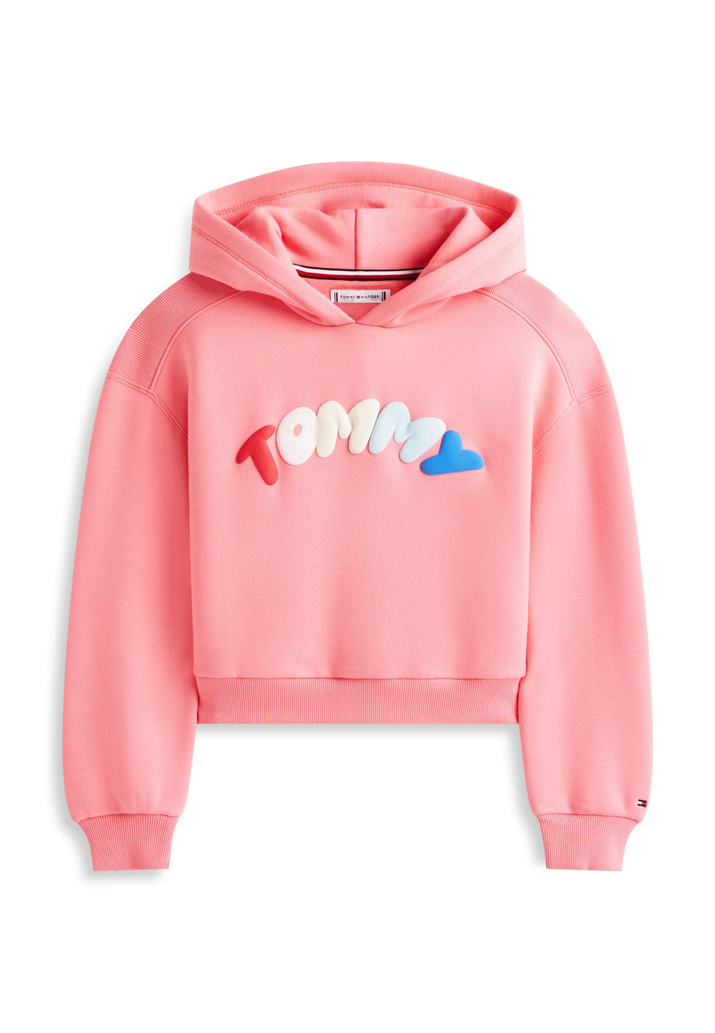 TEXTURED LOGO RELAXED HOODY Media 1