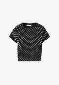 Mango ADULT - Print T-shirt - black