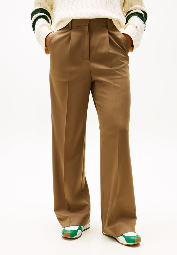 Tommy Hilfiger TIMELESS WOOL BLEND WIDE LEG TROUSERS