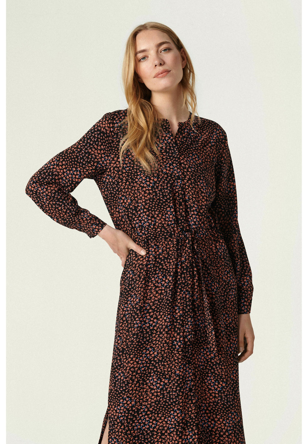 Soaked in Luxury AHNITA LS - SHIRT DRESS