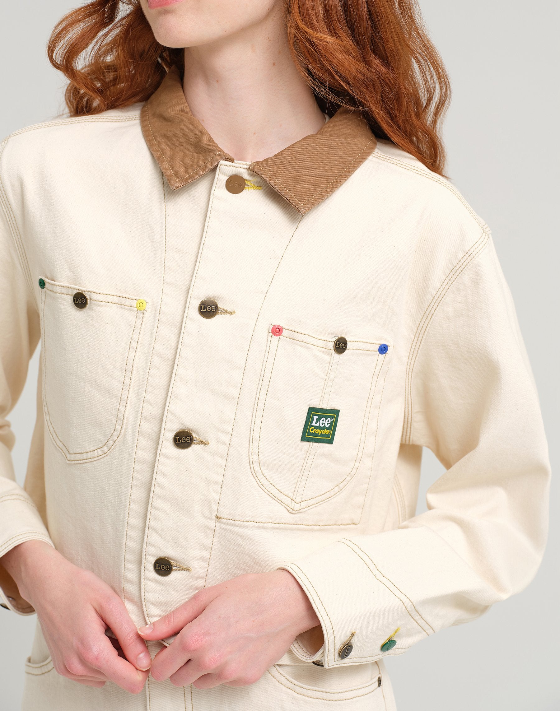 Lee LEE x CRAYOLA CROPPED CHORE JACKET