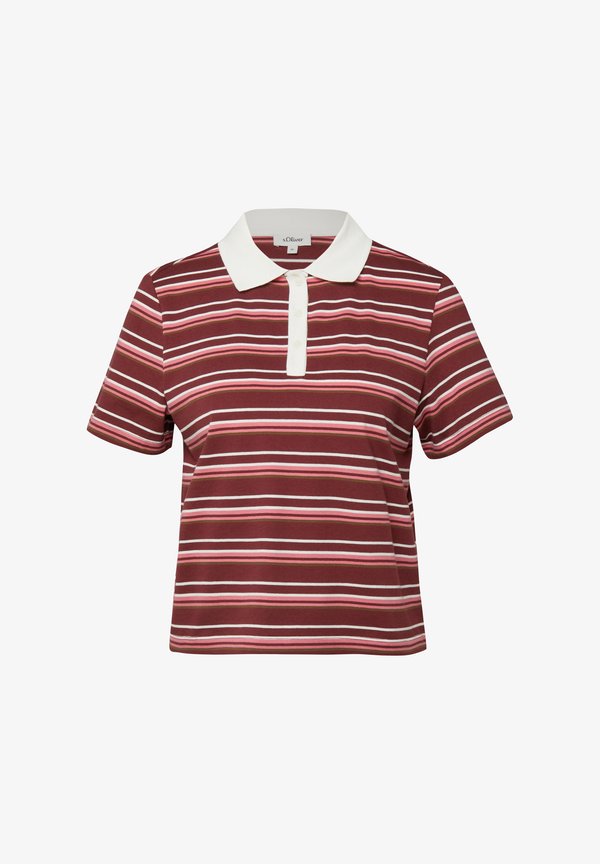 s.Oliver POLO-SHIRT - Polo shirt - bordeaux