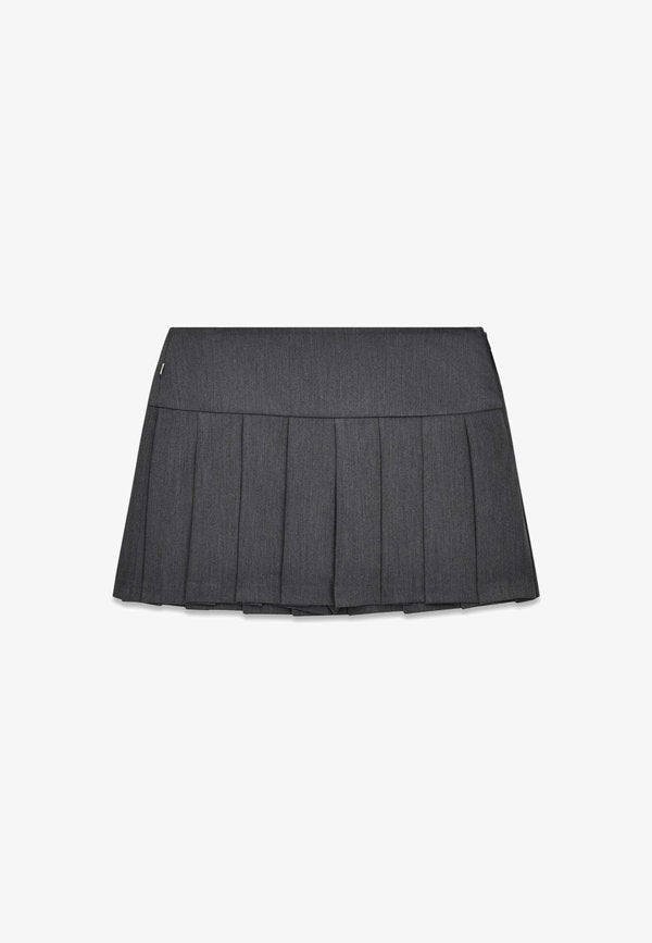 Guess KAROMUSTER - A-line skirt - grau