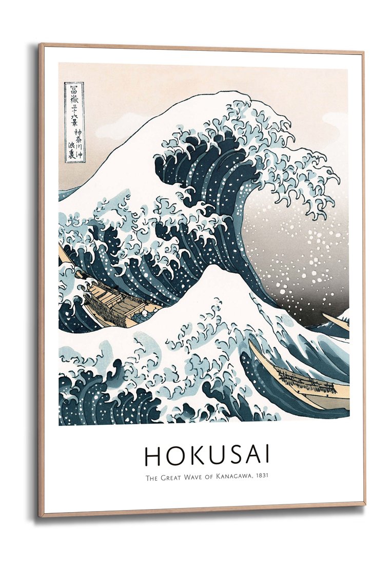 Orange Wallz HOKUSAI