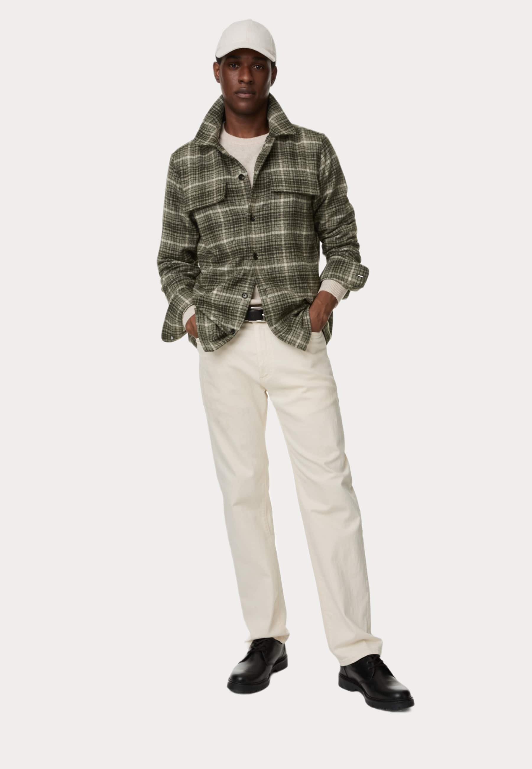 Marks & Spencer TEXTURED CHECK OVER