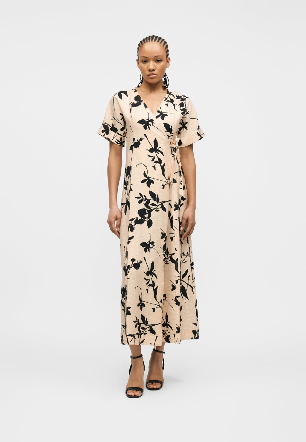 Object Maxi Short Sleeve Wrap