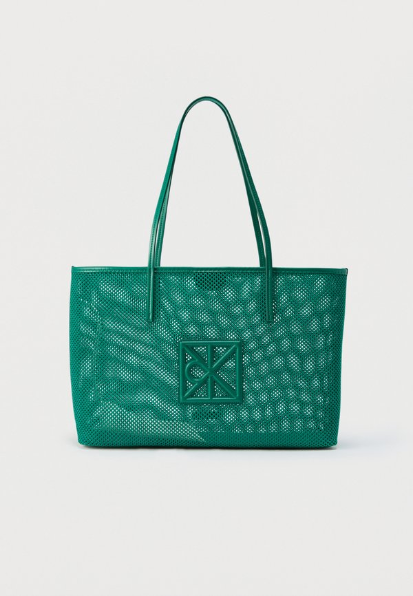 Calvin Klein EMBLEM TOTE SET - Tote bag - green