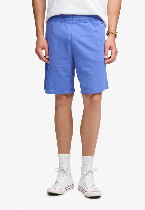 Superdry & Co LOGO - Tracksuit bottoms - chambray blue