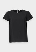 ONLY ONLAYA LIFE O NECK - Blouse - black