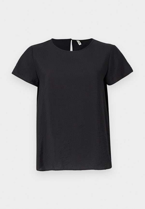 ONLY ONLAYA LIFE O NECK - Blouse - black