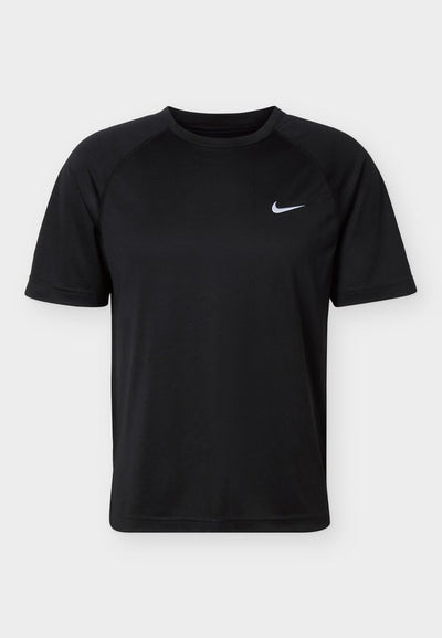 Nike Performance FLEX - Sports T-shirt - black/white