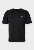 Nike Performance FLEX - Sports T-shirt - black/white