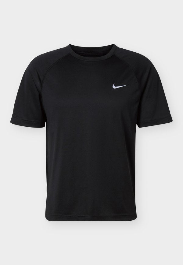Nike Performance FLEX - Sports T-shirt - black/white