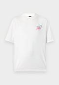 New Balance NEON HEAT MAP  - Print T-shirt - white