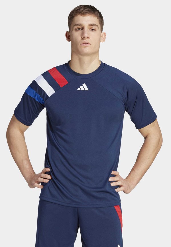 adidas Performance FORTORE 23 JERSEY - Sports T-shirt - team navy blue 2/team colleg red/white/team royal blue