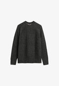 Superdry & Co CHUNKY RAGLAN - Jumper - black