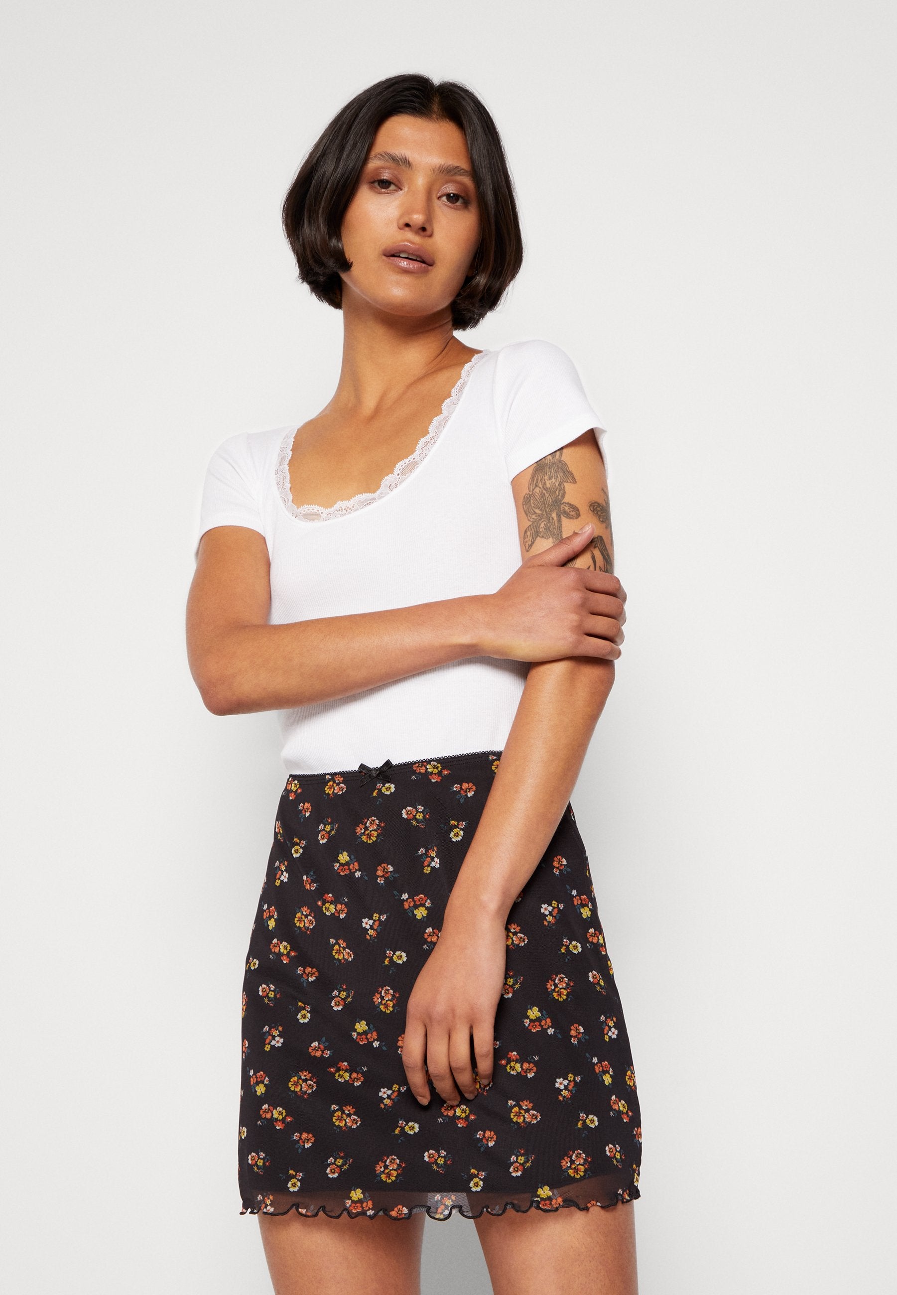 Hollister Co. MINI SKIRT WITH BOW