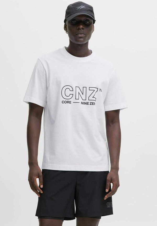 Jack & Jones T- - Print T-shirt - bright white