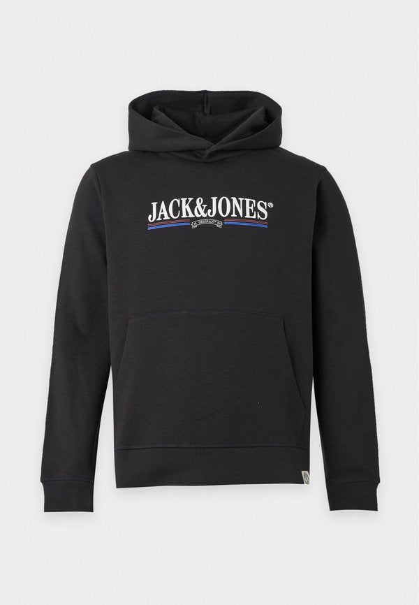 Jack & Jones JORFREDERIKSBERG GRAPHIC HOOD - Hoodie - black