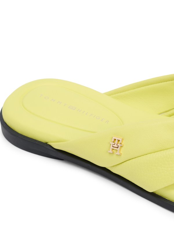 Tommy Hilfiger LEATHER TOE POST FLAT SANDALS