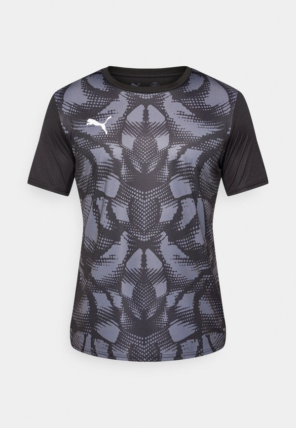 Puma Sports T-shirt - black/white