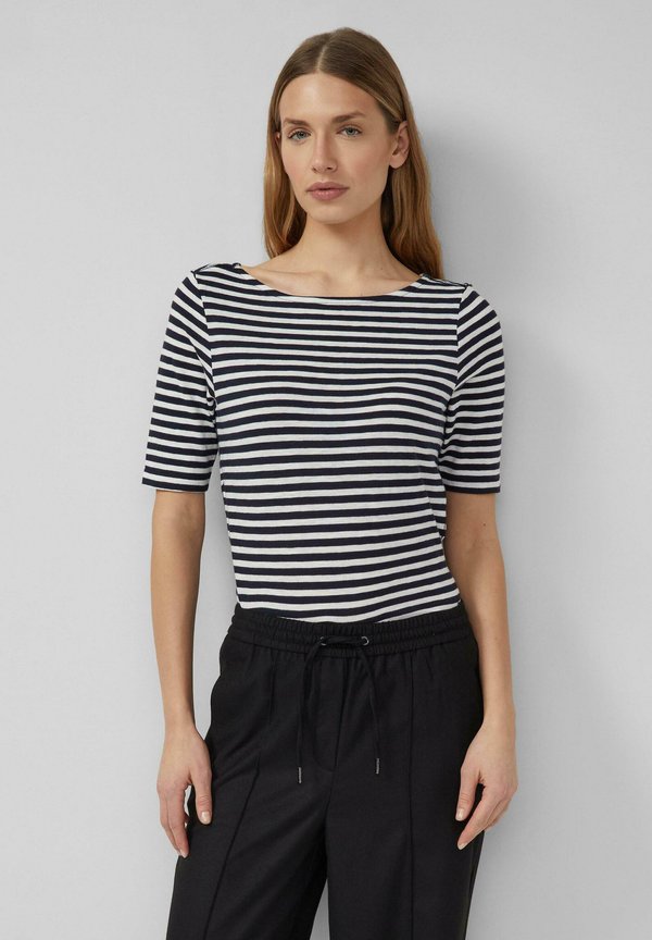 s.Oliver Print T-shirt - navy